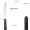 CUCHILLO OTTEN COOK CHEF  8"