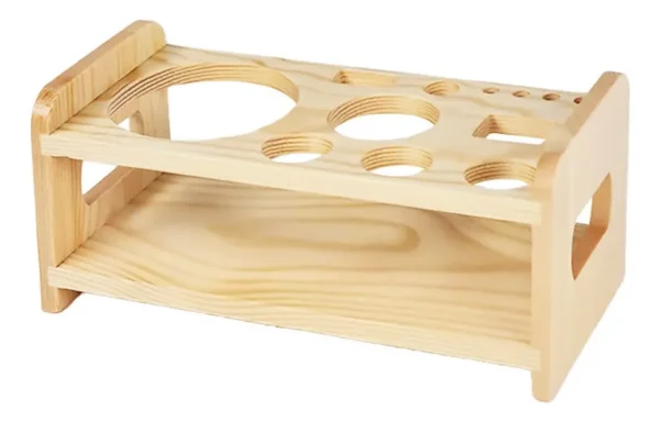 SET DE COCTELERÍA CON BASE DE MADERA