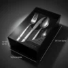 OTTEN-MALENA JGO. CUBIERTOS 24PZAS ACERO INOX - A037-24PCS