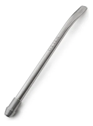 BOMBILLA PLANA CON RESORTE 16CM ACERO INOX-OTTEN -