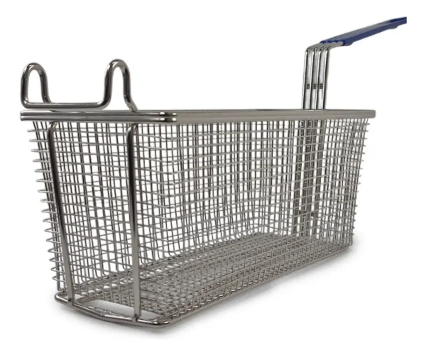 Canasto Freidor Cromado Otten 32,5 X 16 Cm