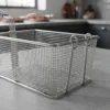 Canasto Freidor Cromado Otten 49,5 X 23 Cm