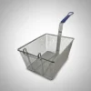 Canasto Freidor Cromado Otten 31 X 23 Cm Mango Azul