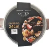 04014DUN025-2 OTTEN-CACEROLA ALUM.24 CM C/ASAS-XJ33W/24