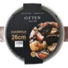 04014DUN026 OTTEN-CACEROLA ALUM.26 CM C/ASAS-XJ33W/26