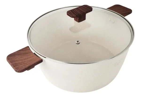 04014DUN027-1 OTTEN-CACEROLA ALUM.28 CM C/ASAS-XJ33W/28