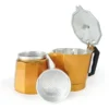 CAFETERA COLOR BRONCE/MARRON  OTTEN 6 TAZAS - 300 ML