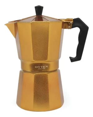 15014DUN019 CAFETERA COLOR BRONCE/MARRON OTTEN 6 TAZAS - 300 ML