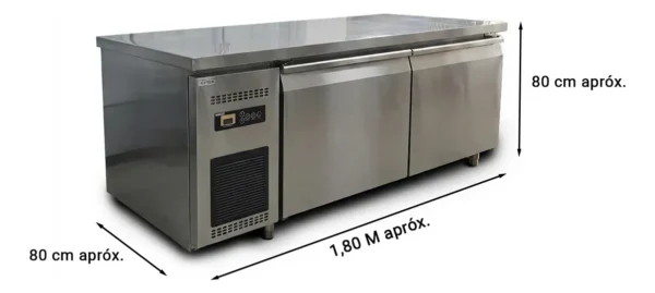 OTTEN-FREEZER DOBLE PUERTA 400LTS TKF-400L