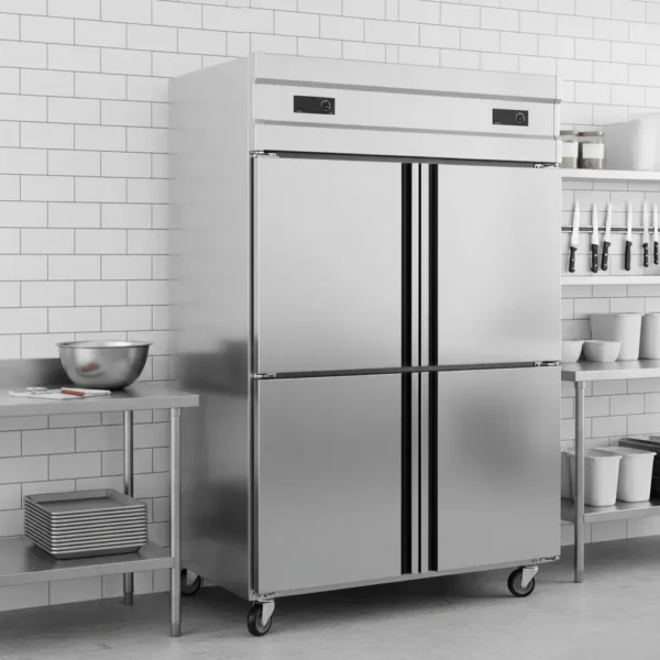 OTTEN-FREEZER VERTICAL DOS PUERTAS 1000LTS TKF-1000L
