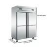 OTTEN-FREEZER VERTICAL DOS PUERTAS 1000LTS TKF-1000L