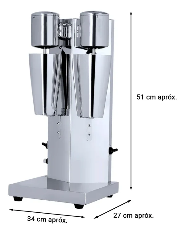 OTTEN-MÁQUINA PARA BATIDOS MILK SHAKE SIMPLE 4KG TMS-015