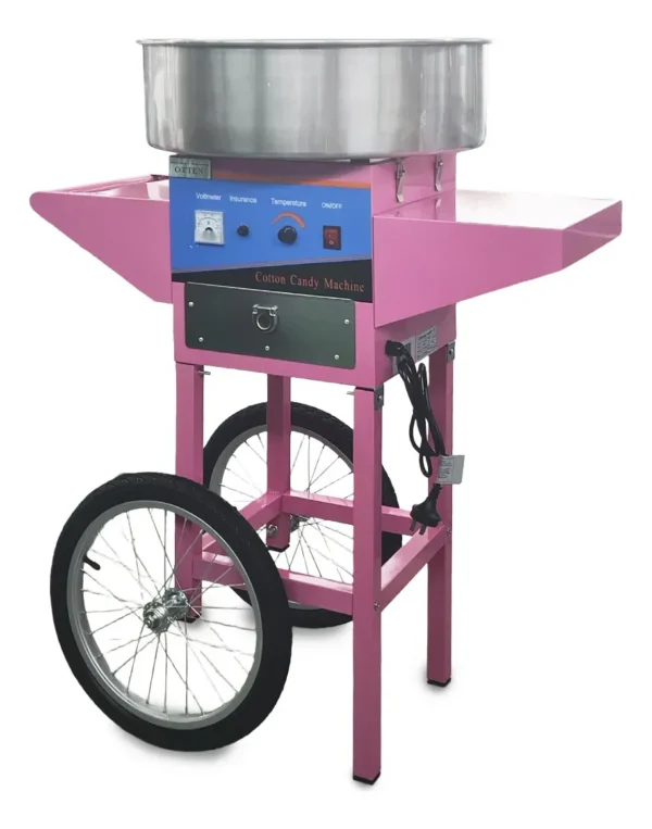 OTTEN-MÁQUINA DE ALGODÓN DE AZUCAR CON CARRITO TEC-520E - 1 mt x 82 x 31