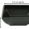 MELAMINA POTE P/CONDIMENTOS CUADRADO 7
