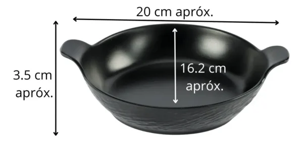 MELAMINA TAZÓN CON ASAS 20CM -OTTEN