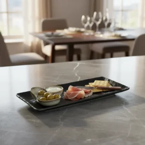 24273DUN0037 BANDEJA RECTANGULAR 26CM MELAMINA -OTTEN-