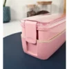 OTTEN-LANCHERA C/ CUBIERTOS 750ML ROSA- TY0592PK