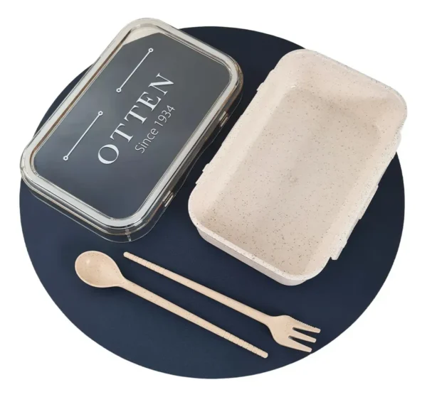 26255OTT0004-5 OTTEN-LANCHERA C/ CUBIERTOS 800ML BEIGE- TY0593BE