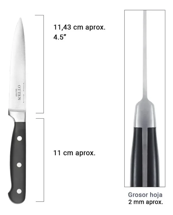 OTTEN-TACO DE CUCHILLOS 5PZAS BA513