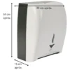 Dispenser De Toalla De Papel Con Sensor A Pila Otten Blanco
