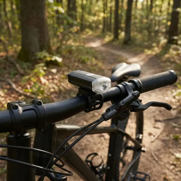 LAMPARA LED PRA BICICLETA RECARGABLE 150 LUMENES OTTEN NEGRO