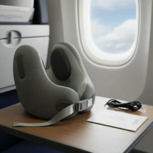 OTTEN-ALMOHADA CERVICAL DE VIAJE C/AURICULARES TS1127-26