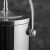 Hielera Doble Fondo Acero Inoxidable Con Tapa Otten 2 Lts Plateado