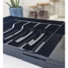 D_NQ_NP_2X_817115-MLA96056546634_102025-F Cubiertero Extensible 9 Divisiones Organizador Otten Negro