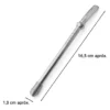 Bombilla Mate Plana Resorte Acero Inoxidable 16 Cm Otten Plateado