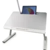 Mesa Bandeja De Cama Notebook Multiuso C/ Luz Otten 60 X 40 Color Gris