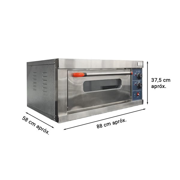 OTTEN-HORNO ELECTRICO  PIZZERO/PASTELERO 88*58*35CM TEO-11