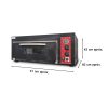 OTTEN-HORNO PIZZERO ELÉCTRICO 91*82*43CM TEP-2-1