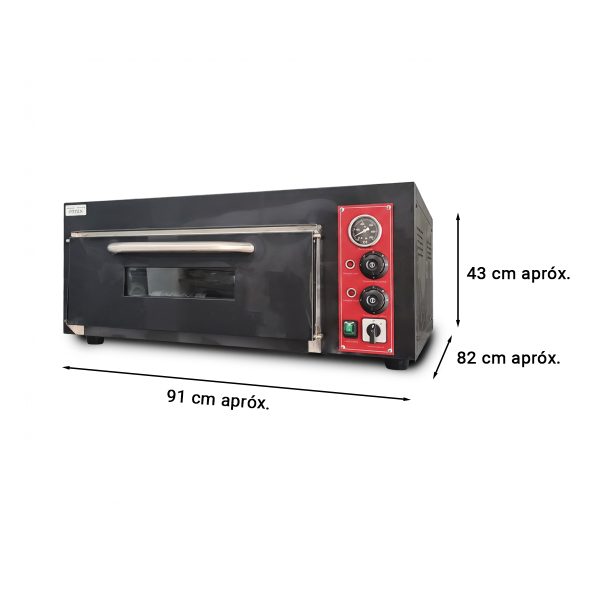OTTEN-HORNO PIZZERO ELÉCTRICO 91*82*43CM TEP-2-1