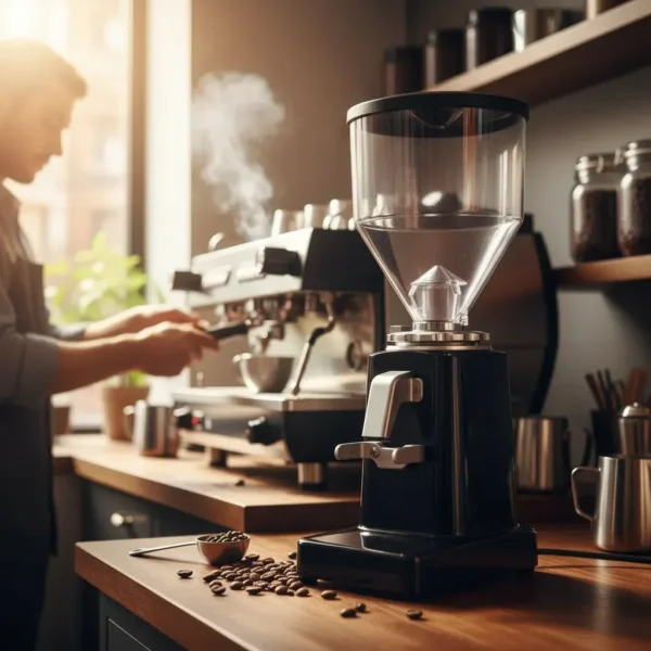 MOLINILLO DE CAFÉ ELÉCTRICO NEGRO -OTTEN -
