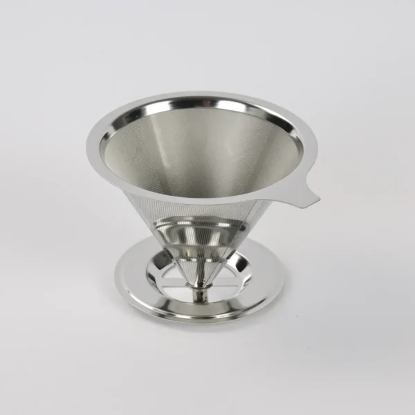 D_NQ_NP_2X_662797-MLA115775021621_082026-F FILTRO DE CAFÉ C/SOPORTE ACERO INOX. 12,5CM- OTTEN -
